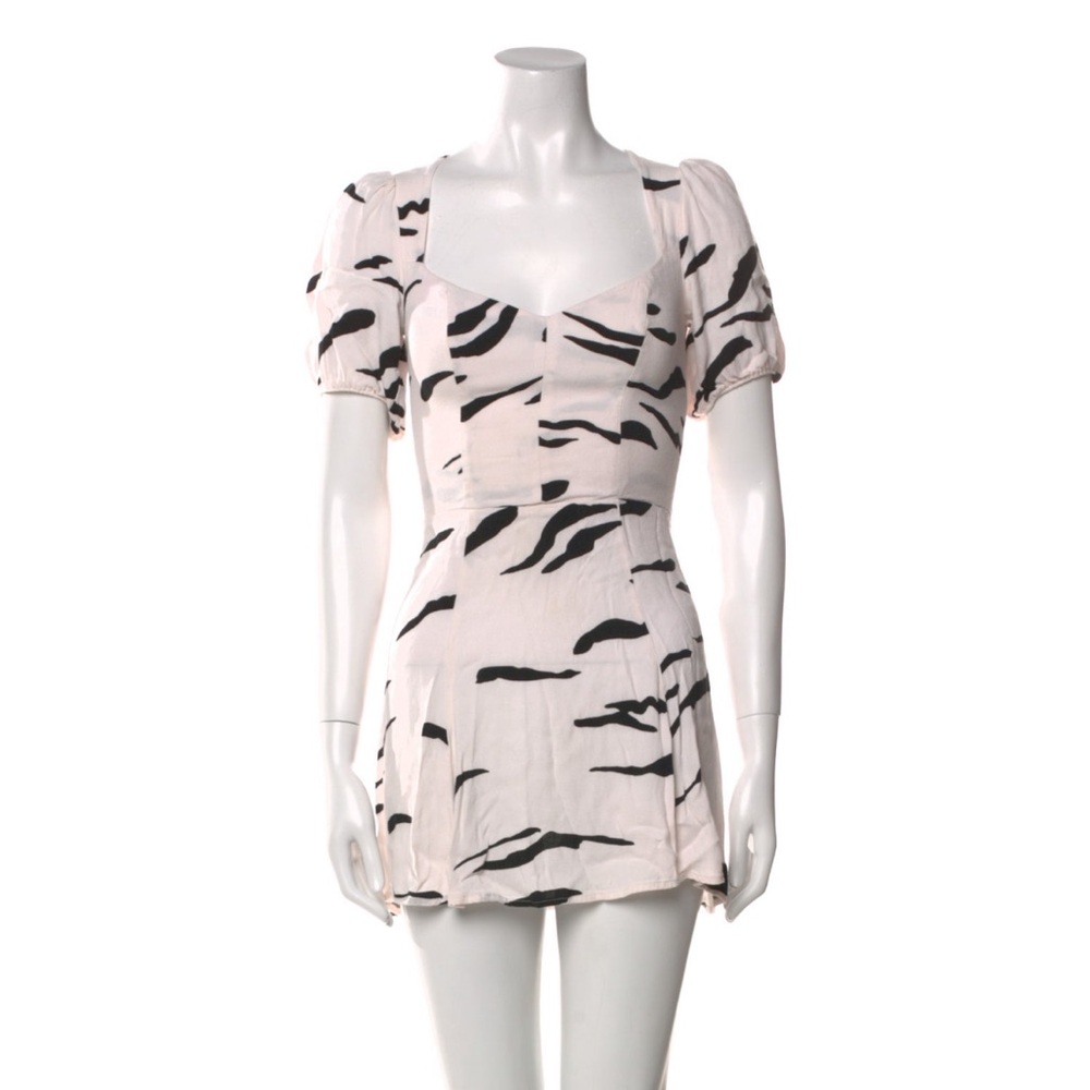 REFORMATION short sleeve mini dress